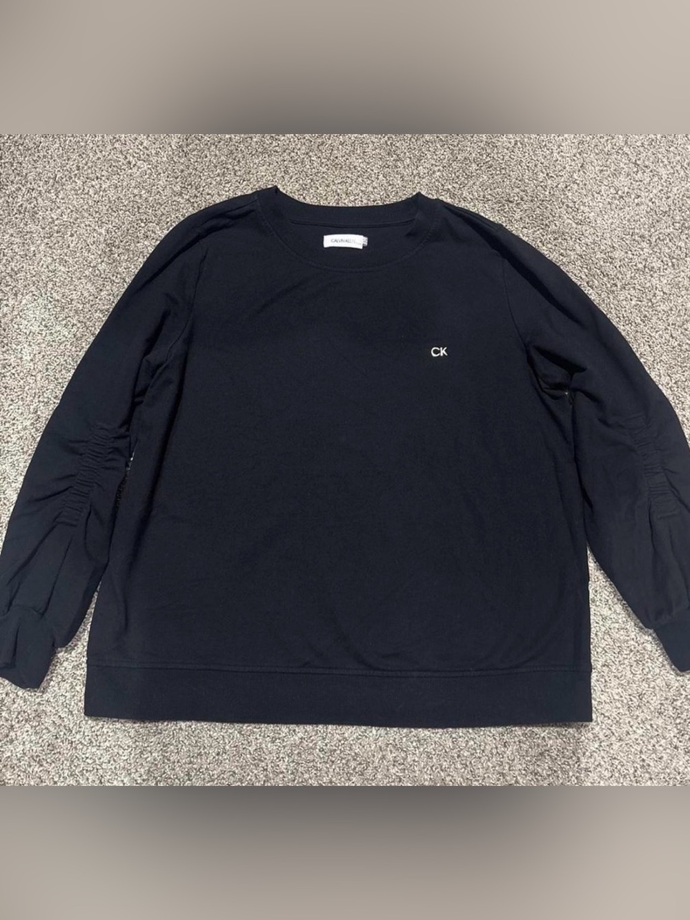 Calvin Klein Black Crewneck Sweater -women’s
